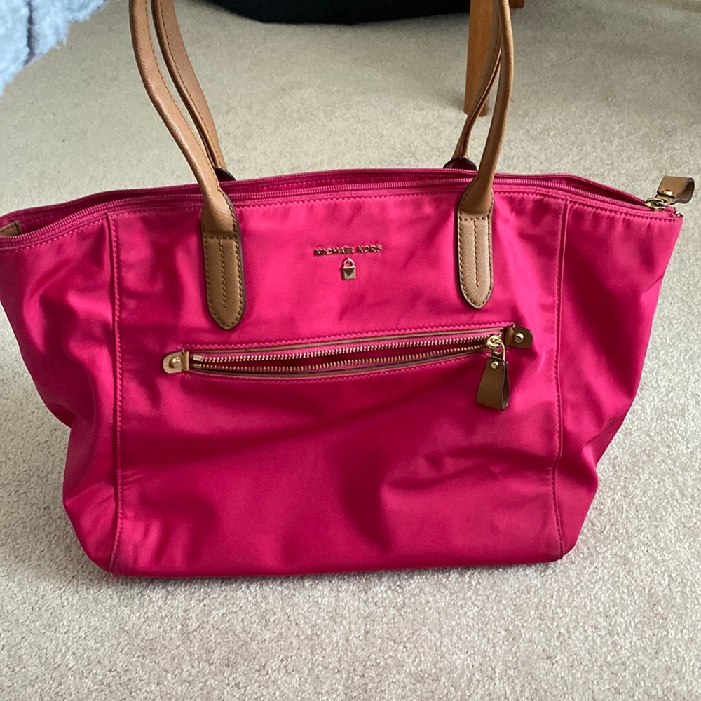 Hot pink Shoulder purse